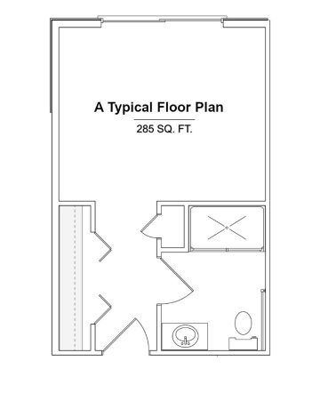 cottages at martin lake floor plan